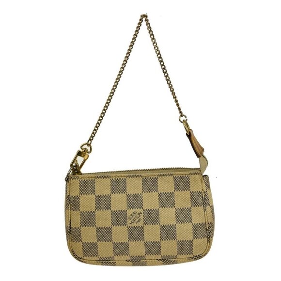 Louis Vuitton Handbags - BUYIT Louis Vuitton Damier Azur Mini Pochette Accessoires N58010 DU4099 YQ05312